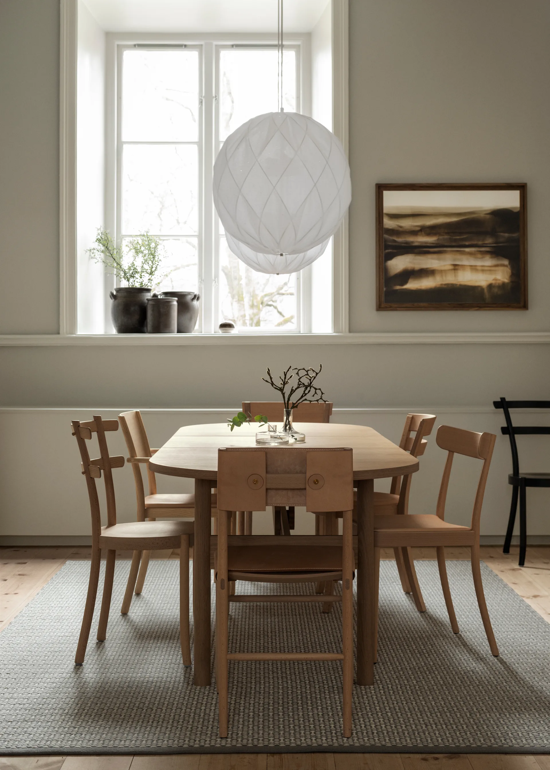 Ateljé bord, Ek-natural-vred i ek Gärsnäs