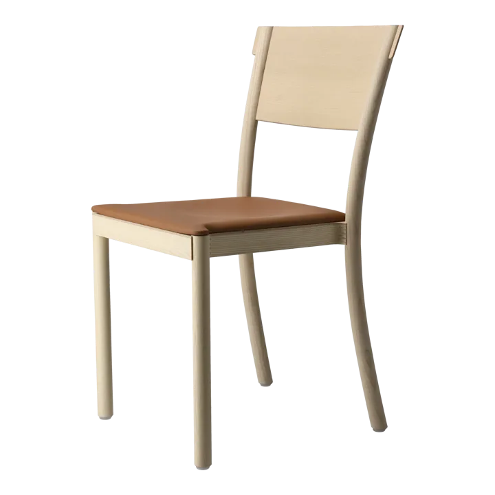 Light & Easy stol - Ask-white-elmosoft 33077 - Gärsnäs