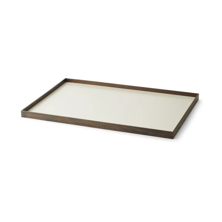 Frame bricka large 35,5x50,6 cm - Rökt ek-beige - Gejst