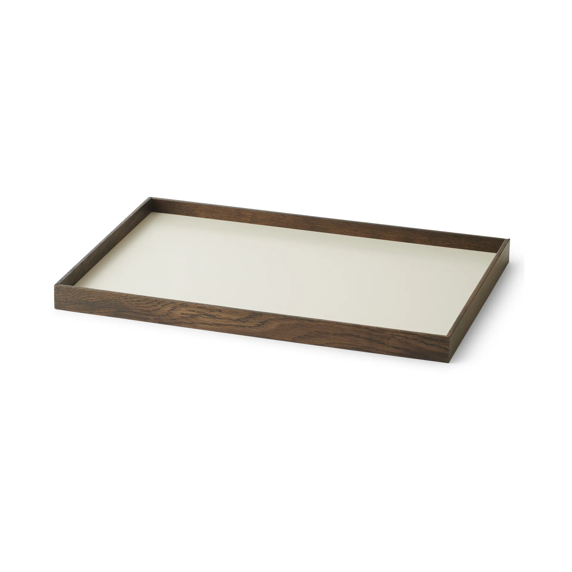 Frame bricka medium 23x34 cm, Rökt ek-beige Gejst