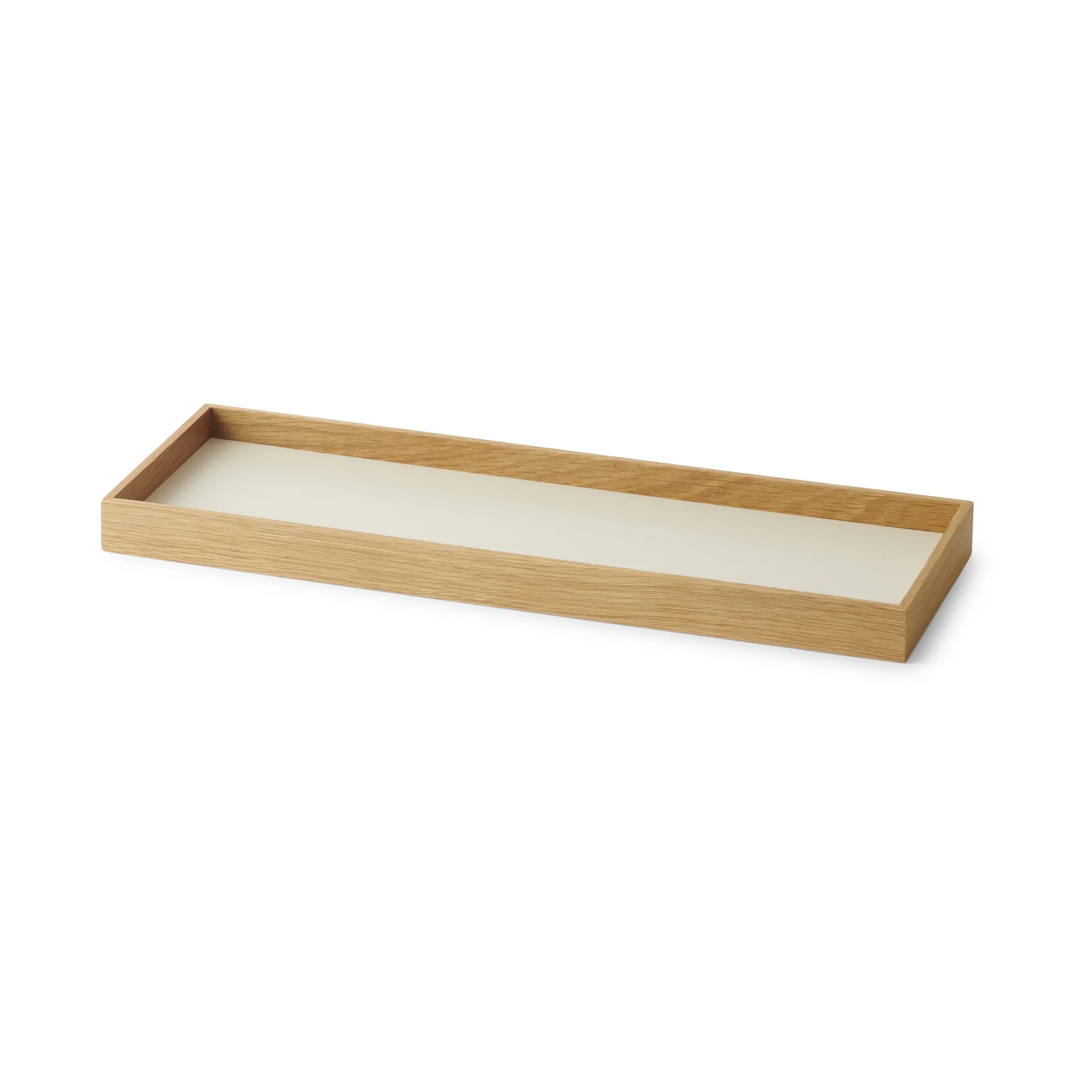 Frame bricka small 11x32,4 cm, Ek-beige Gejst