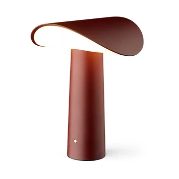 Lium portabel bordslampa 22,5 cm - Burgundy - Gejst