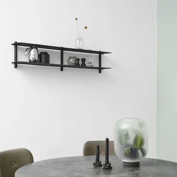 Nivo hylla C - Svartbetsad ask-svart - Gejst