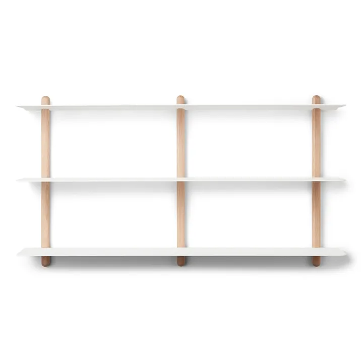 Nivo hylla D large - Ljus ek-vit - Gejst