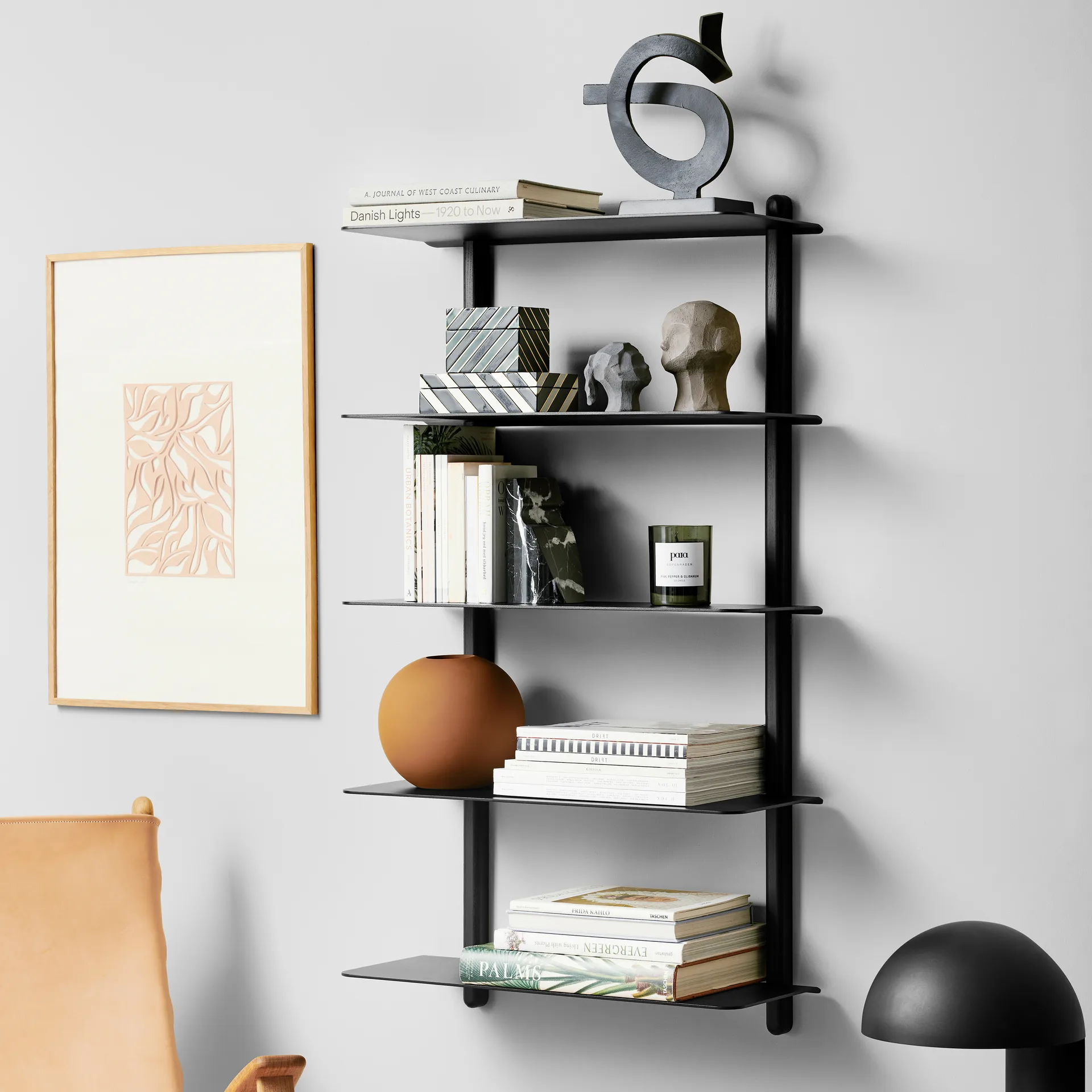 Nivo hylla E large, Ljus ek-vit Gejst