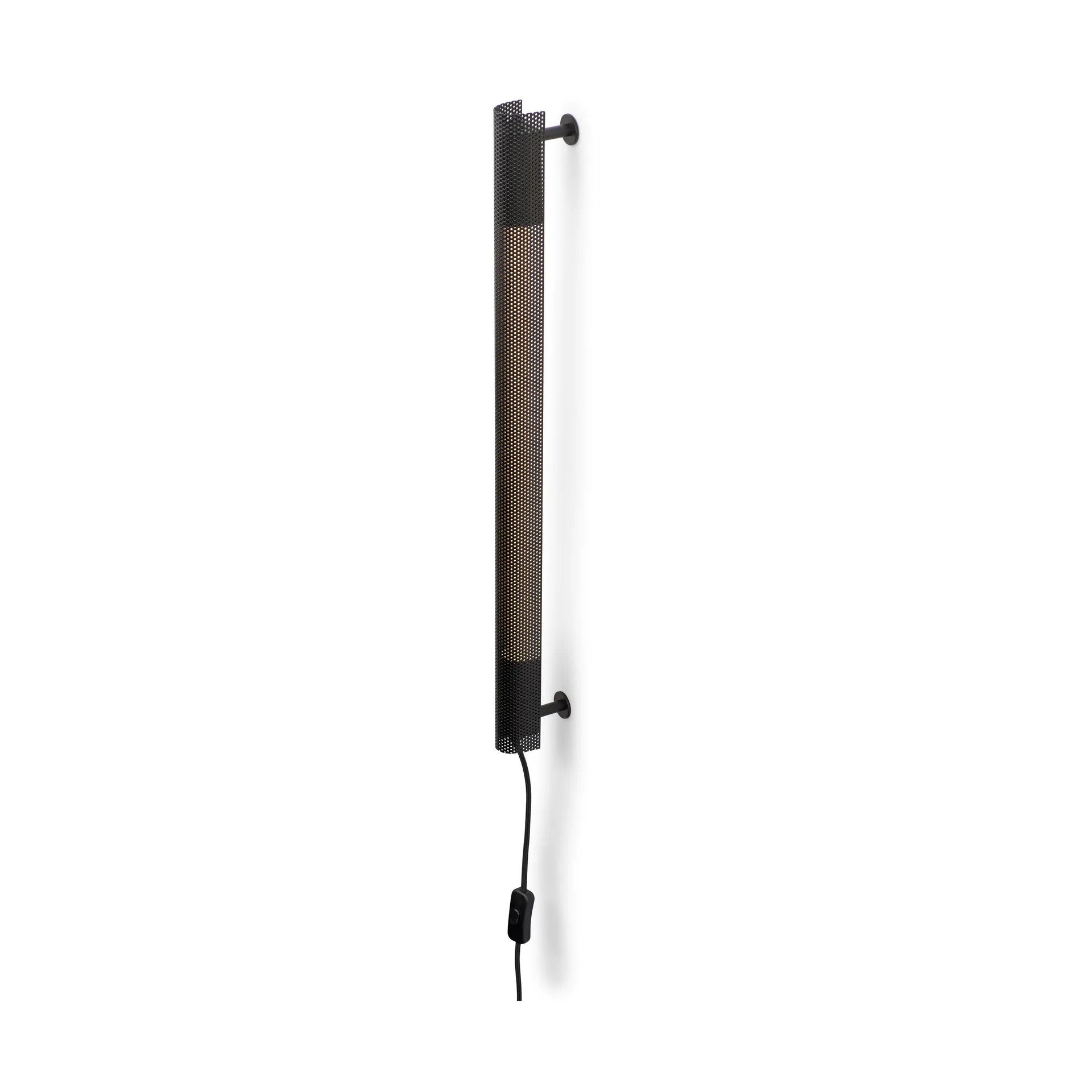 Radent vägglampa short 70 cm, Black Gejst