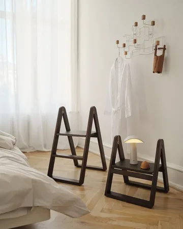 Reech stepladder stege - Mörk ask - Gejst
