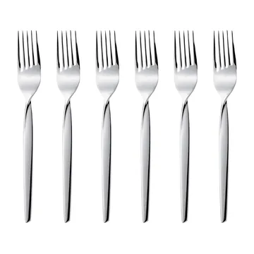 Twist tårtgaffel 6-pack - Rostfritt stål - Gense