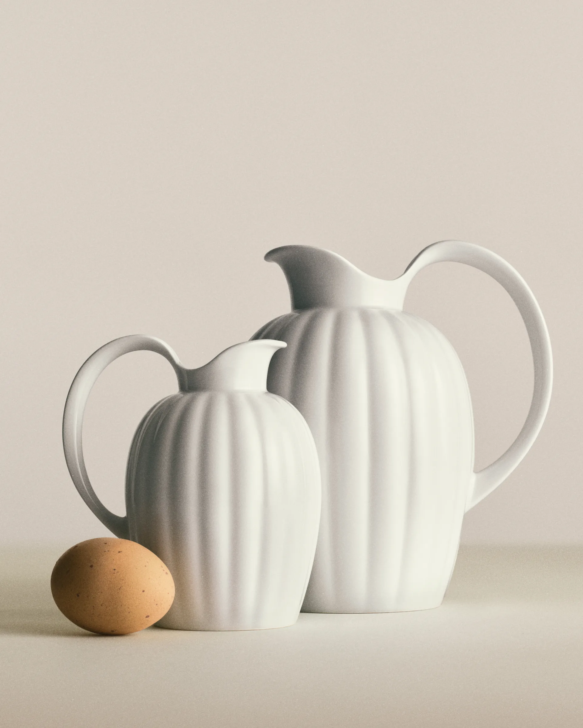 Bernadotte kanna 1,2 L, Vit Georg Jensen