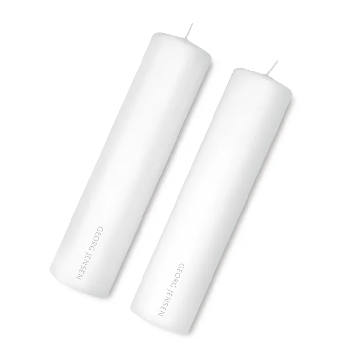 Georg Jensen ljus Ø 6 cm - 2-pack - Georg Jensen