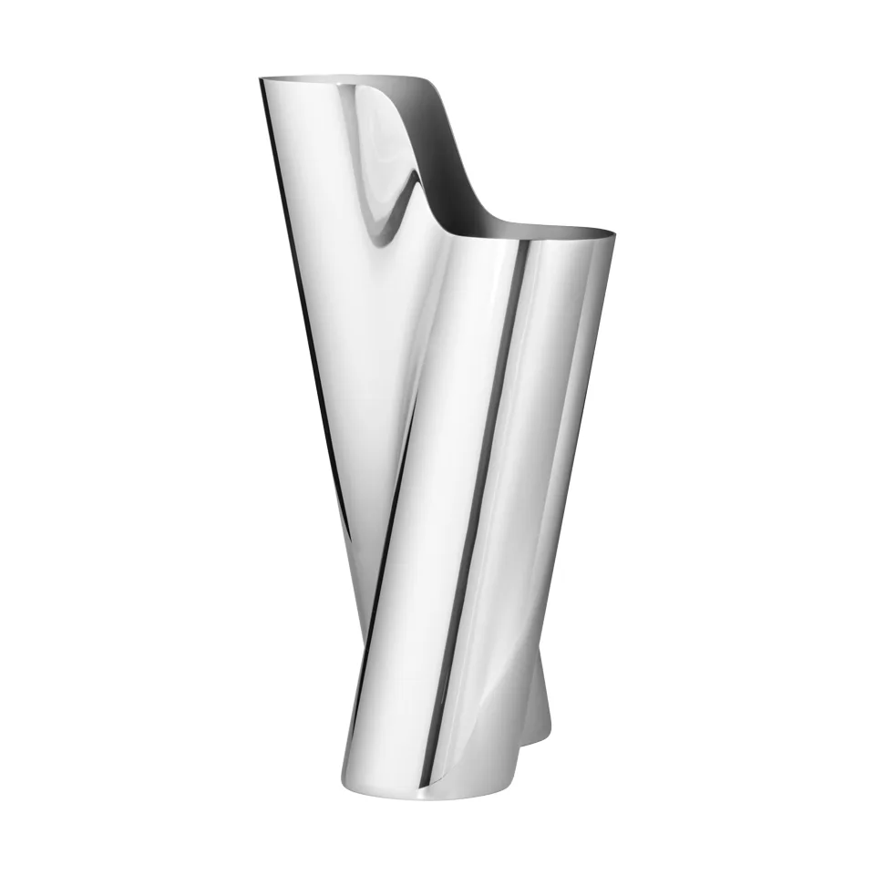 Lituus vas, Rostfritt stål, liten Georg Jensen