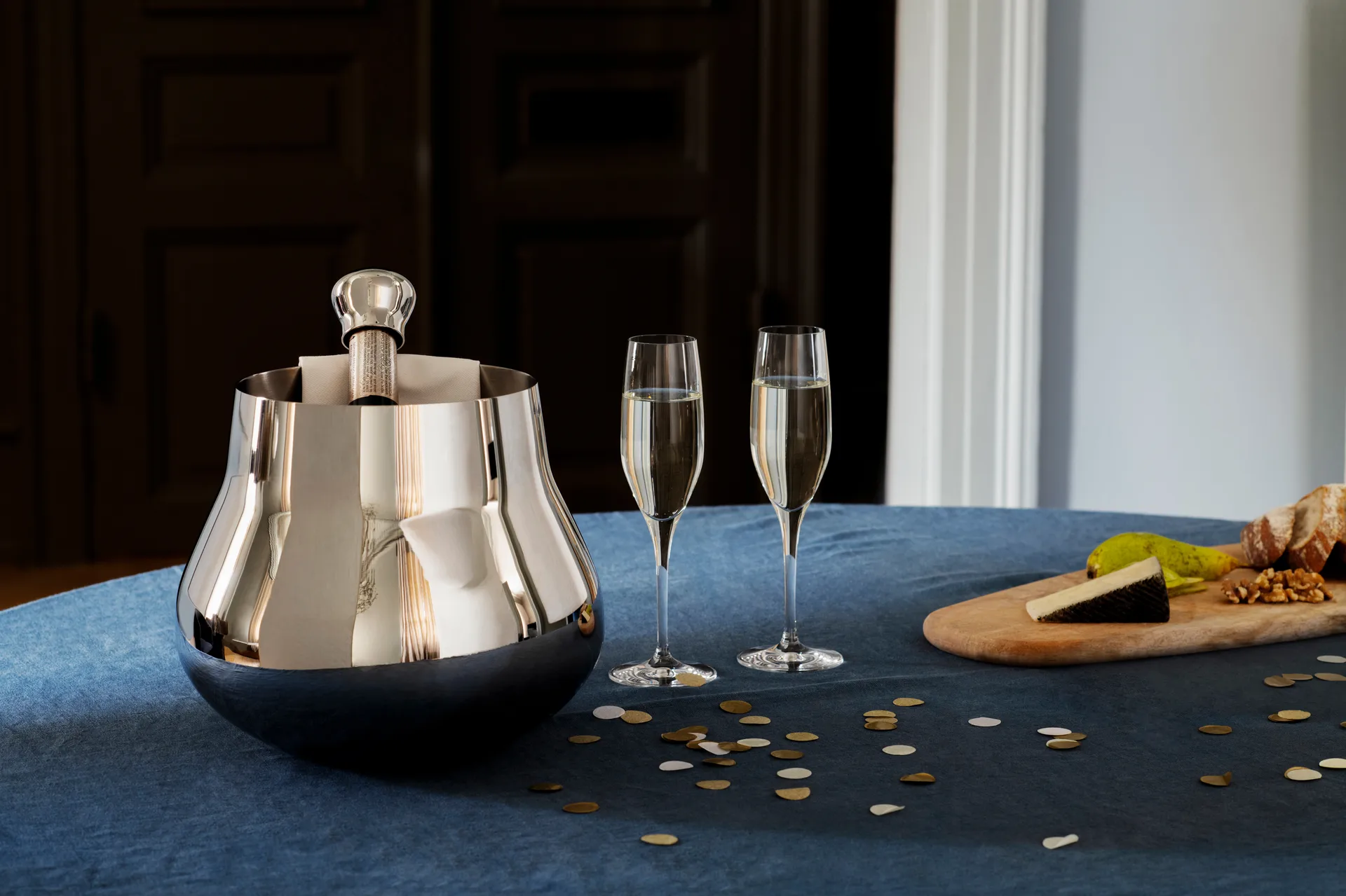 Sky Champagneförslutare, Rostfritt stål Georg Jensen