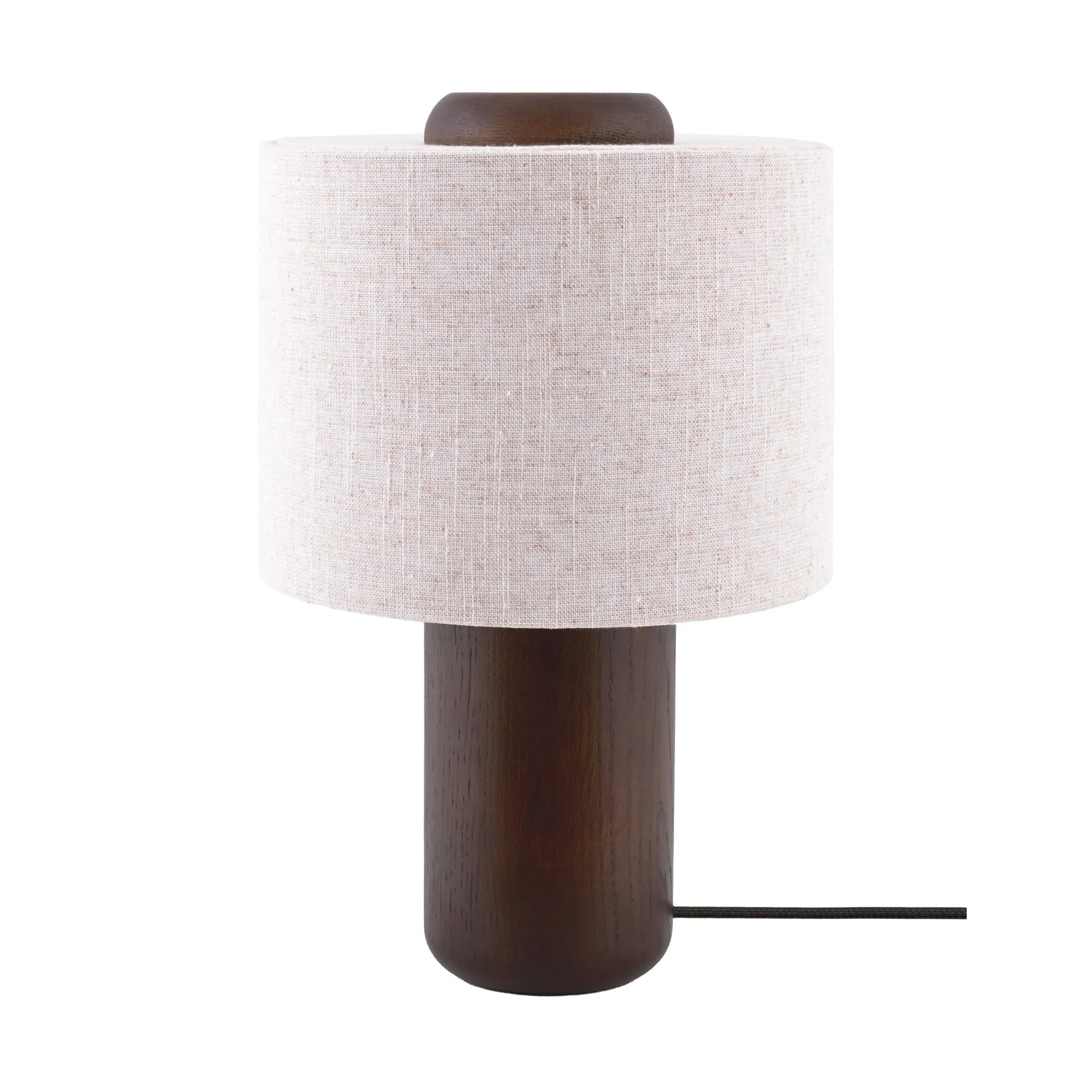 Bosco bordslampa, Brunbetsad ek Globen Lighting