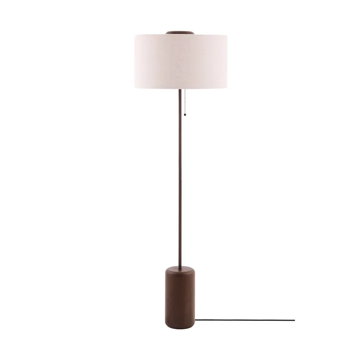 Bosco golvlampa - Brunbetsad ek - Globen Lighting