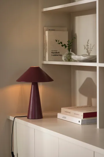 Cannes bordslampa - Burgundy - Globen Lighting