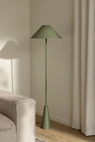 Cannes golvlampa 140 cm - Mossgrön - Globen Lighting