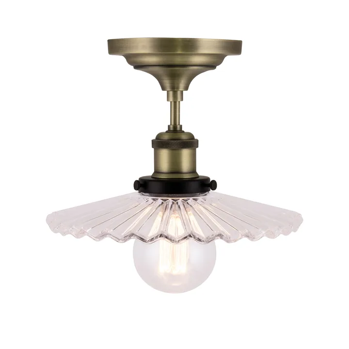 Cobbler plafond 25 cm - Klar - Globen Lighting