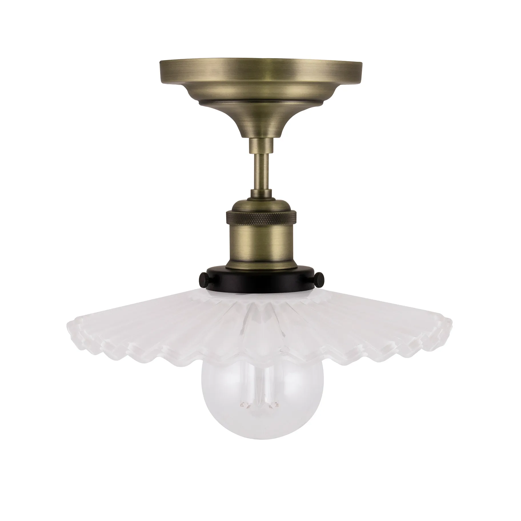 Cobbler plafond 25 cm, Vit Globen Lighting