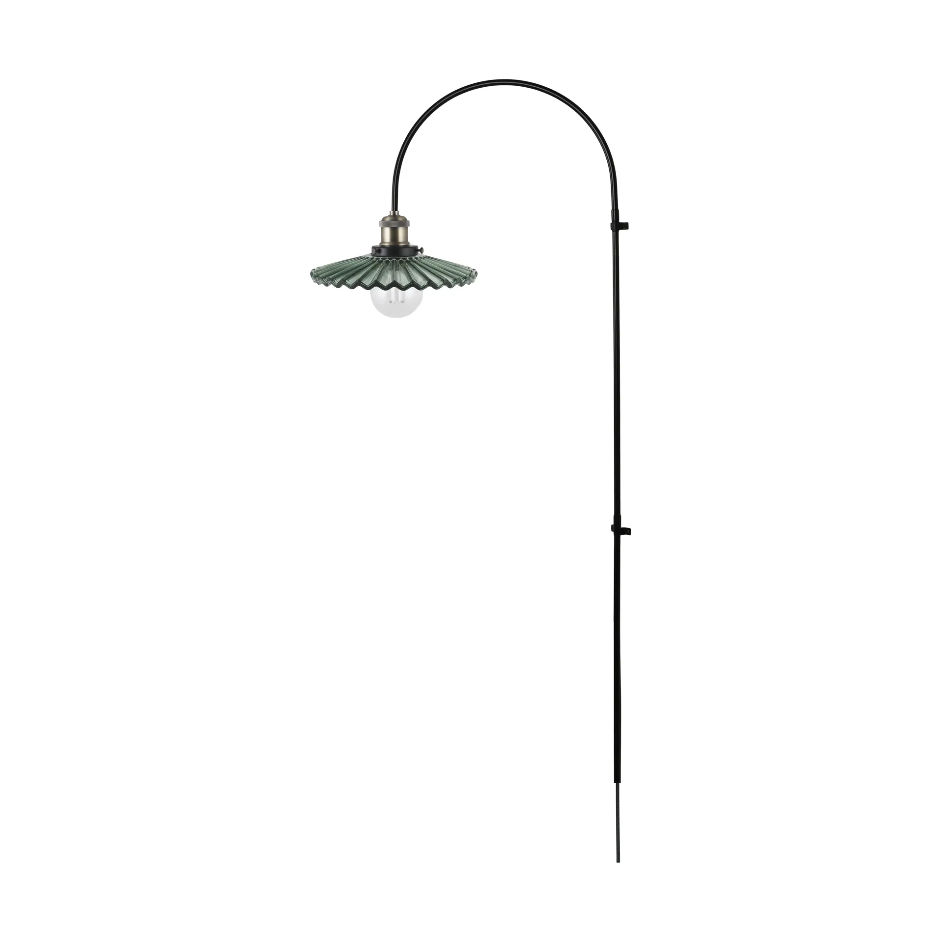 Cobbler vägglampa 150 cm, Grön Globen Lighting