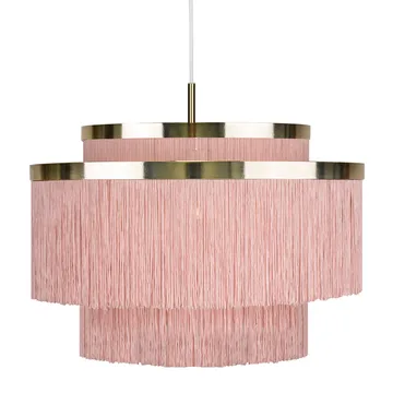 Frans taklampa - rosa, mässing - Globen Lighting