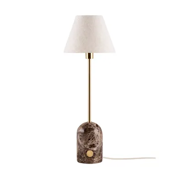 Gino 20 bordslampa - Brun - Globen Lighting