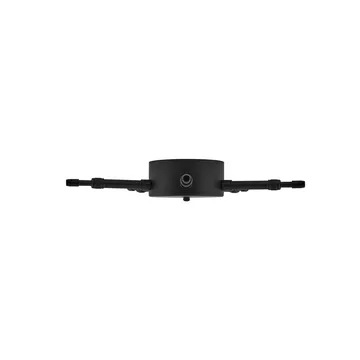 Globen Lighting takkopp 5-armad - Svart - Globen Lighting