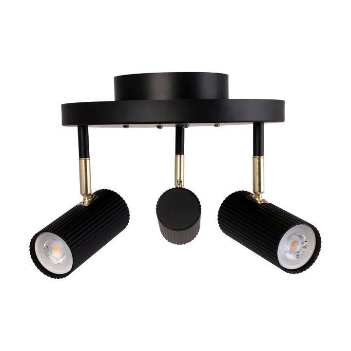 Hubble 3 plafond - Svart - Globen Lighting
