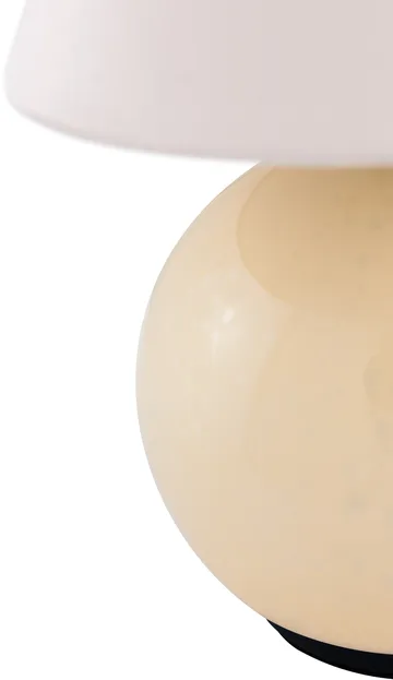 Iris 16 portabel bordslampa - Creme - Globen Lighting