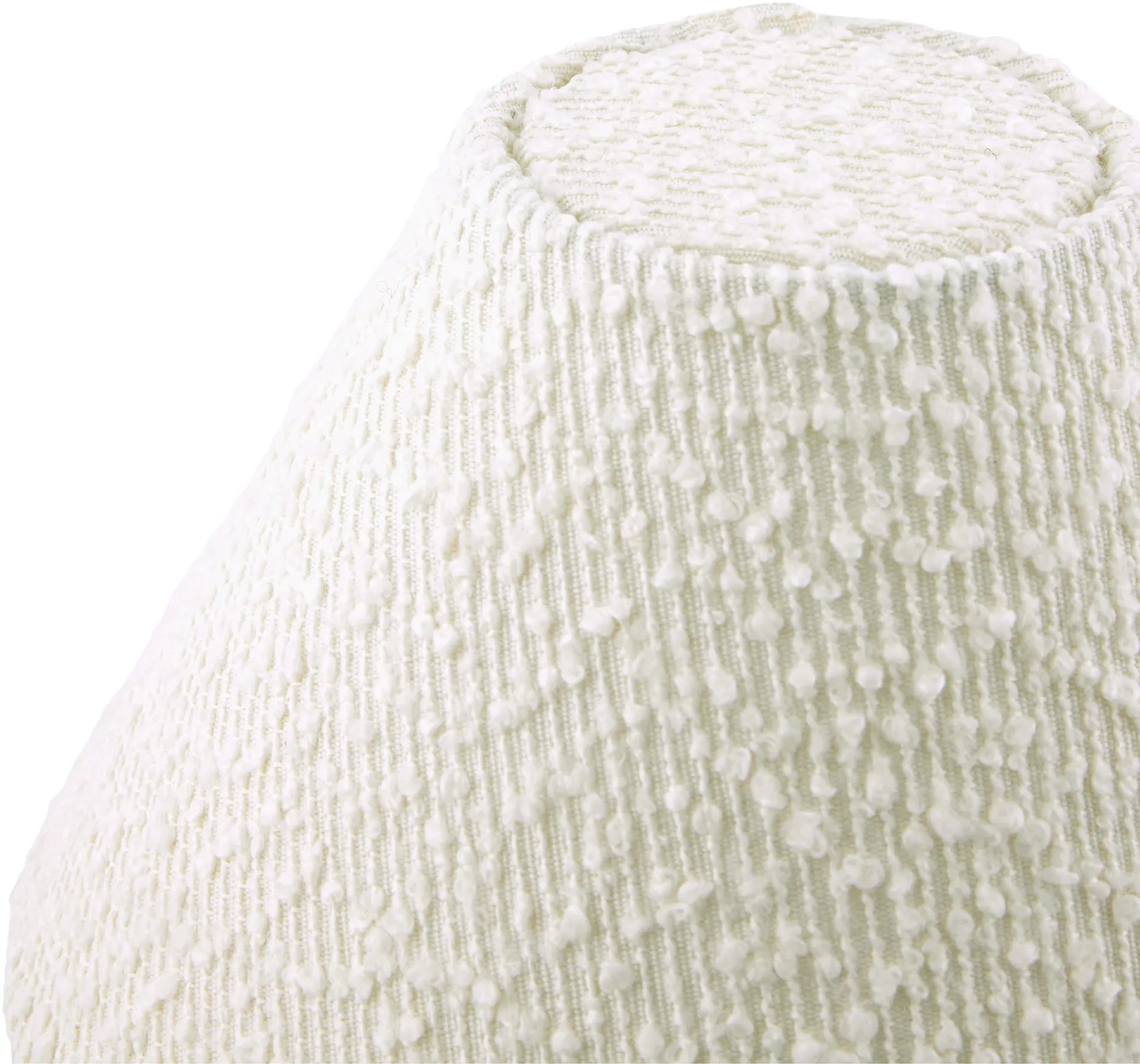 Iris 20 lampskärm, Bouclé whitevit Globen Lighting