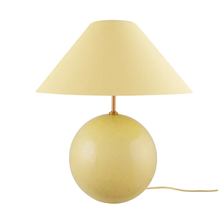 Iris 35 bordslampa 39 cm - Butter yellow - Globen Lighting