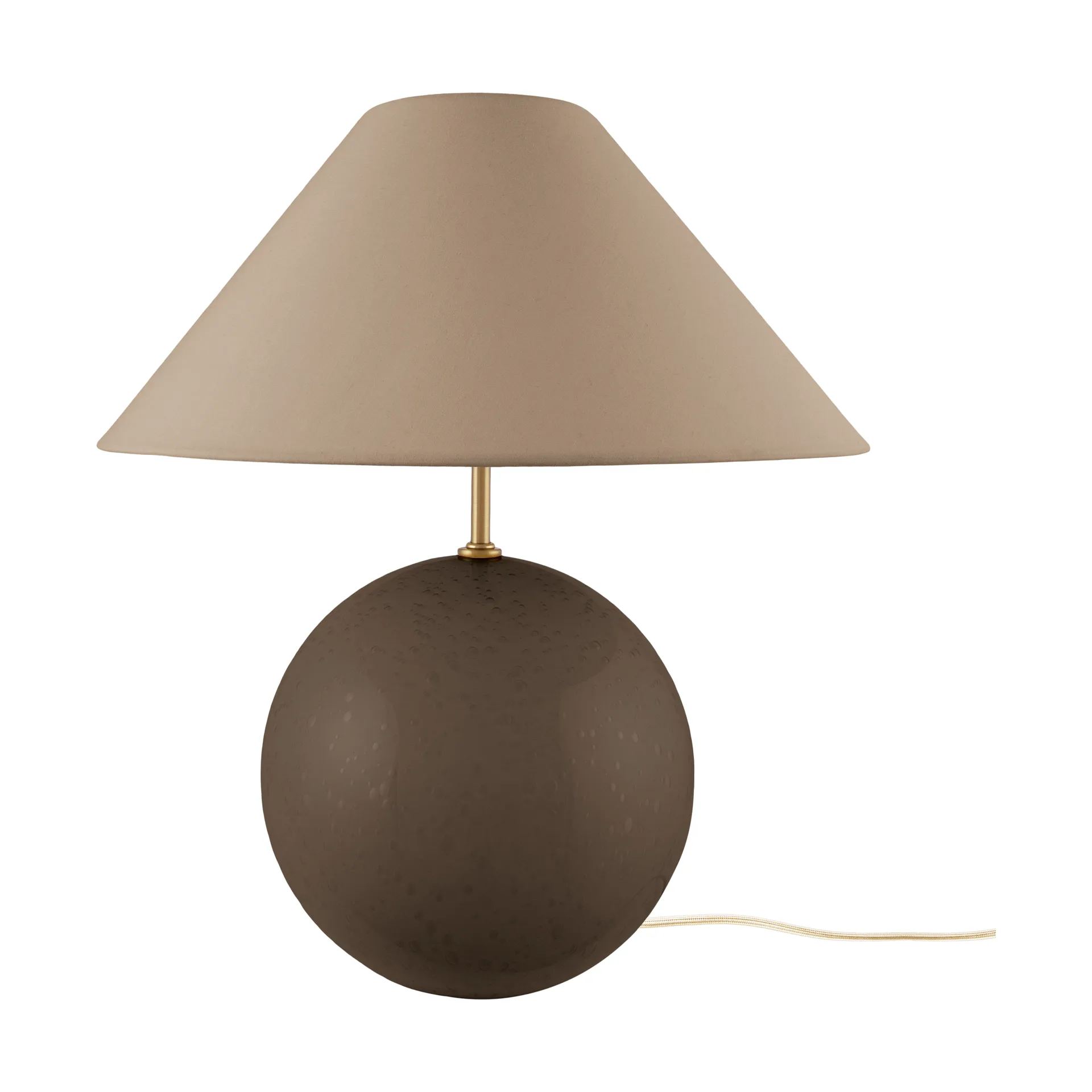 Iris 35 bordslampa 39 cm, Mocha Globen Lighting