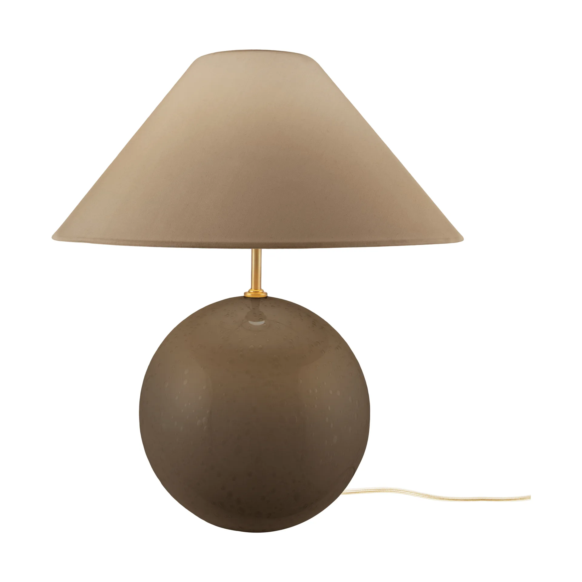 Iris 35 bordslampa 39 cm, Mocha Globen Lighting