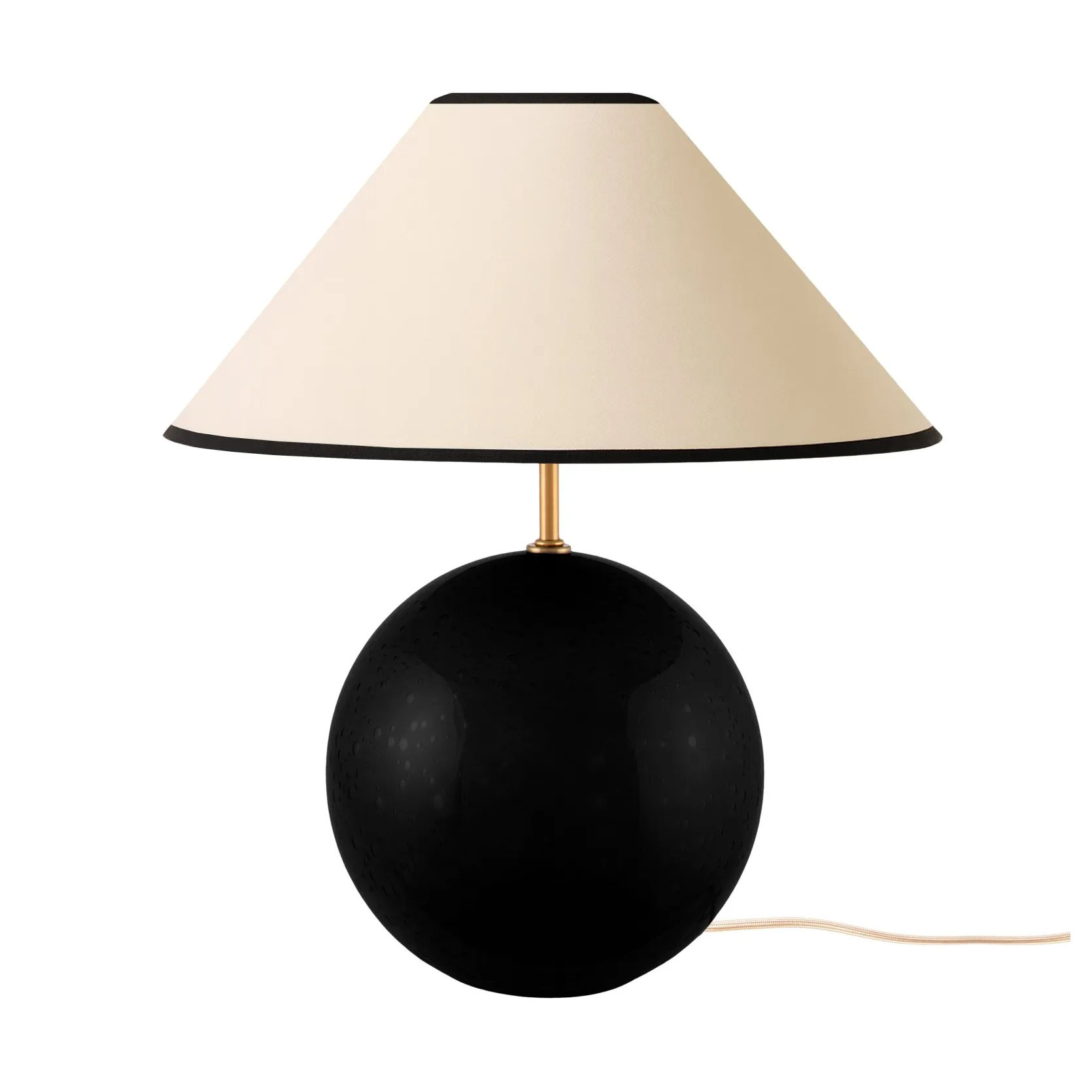 Iris 35 bordslampa 39 cm, Noir Globen Lighting
