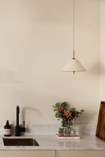 Iris pendel  25 - Creme - Globen Lighting