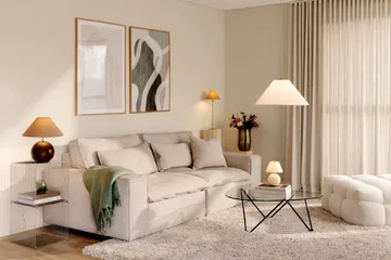 Iris pendel  50 - Creme - Globen Lighting