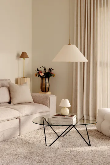 Iris pendel  50 - Creme - Globen Lighting