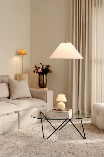 Iris pendel  50 - Creme - Globen Lighting