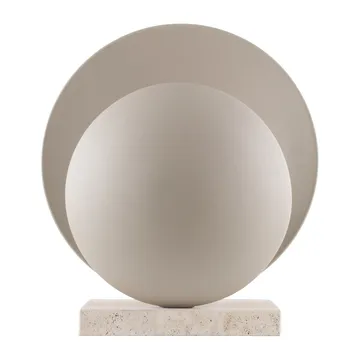 Orbit bordslampa - Beige-travertin - Globen Lighting