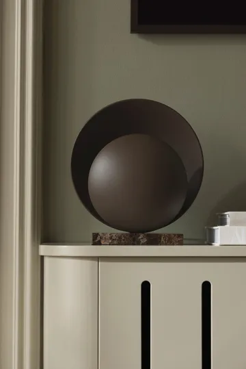 Orbit bordslampa - Mocha, brun marmor - Globen Lighting