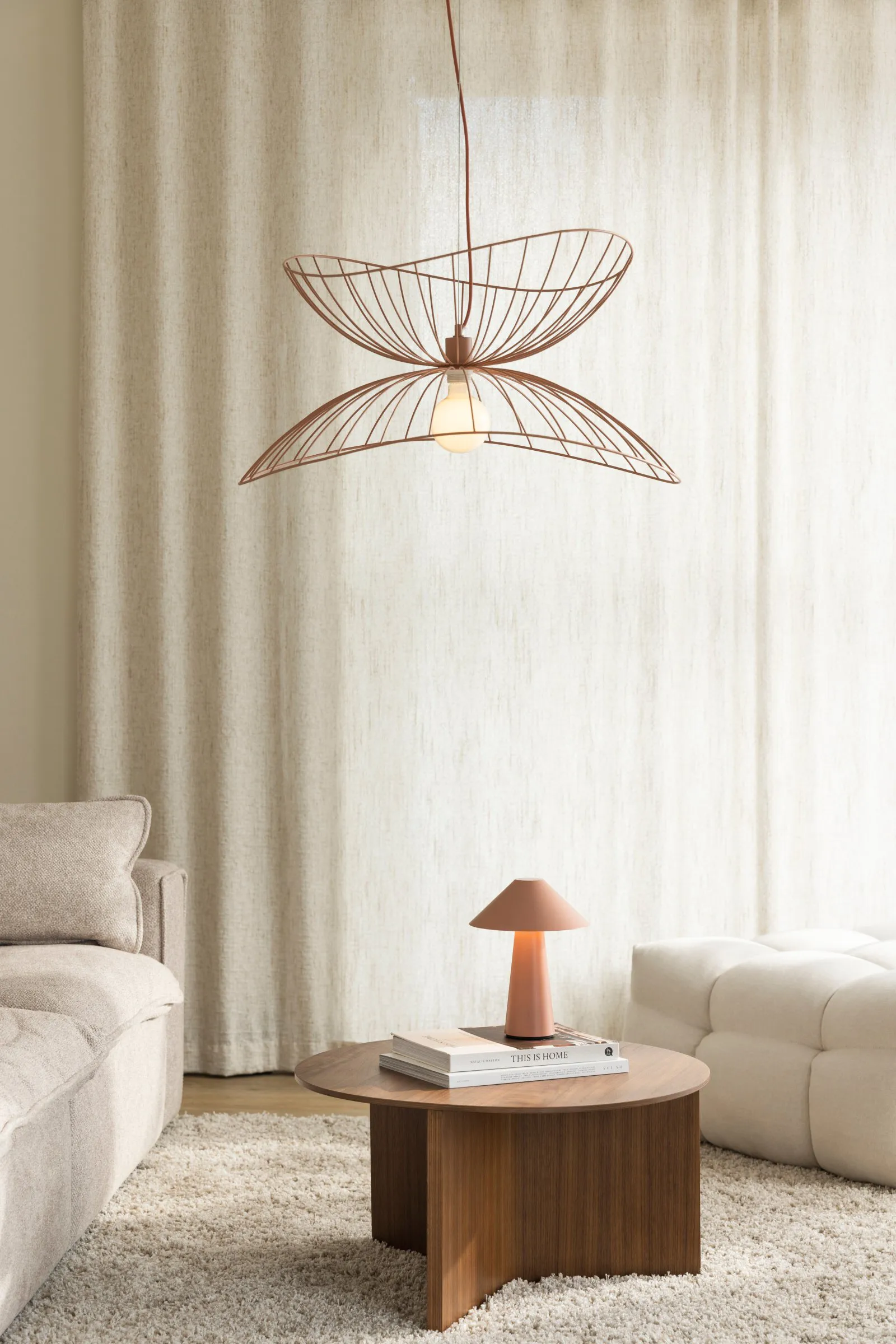 Ray taklampa Ø70 cm, Dimrosa Globen Lighting