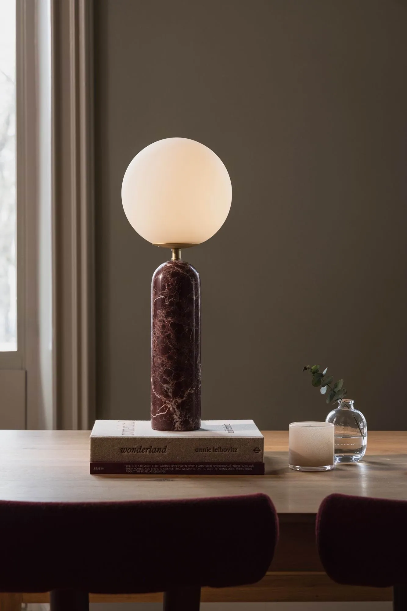 Torrano bordslampa, Rosso levanto Globen Lighting
