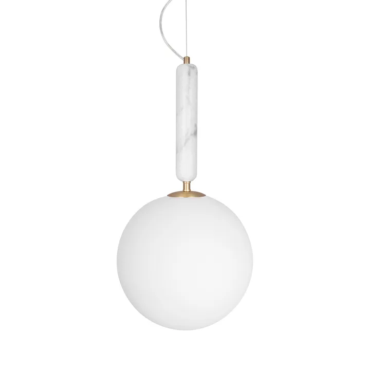 Torrano pendel 30 cm - Vit - Globen Lighting