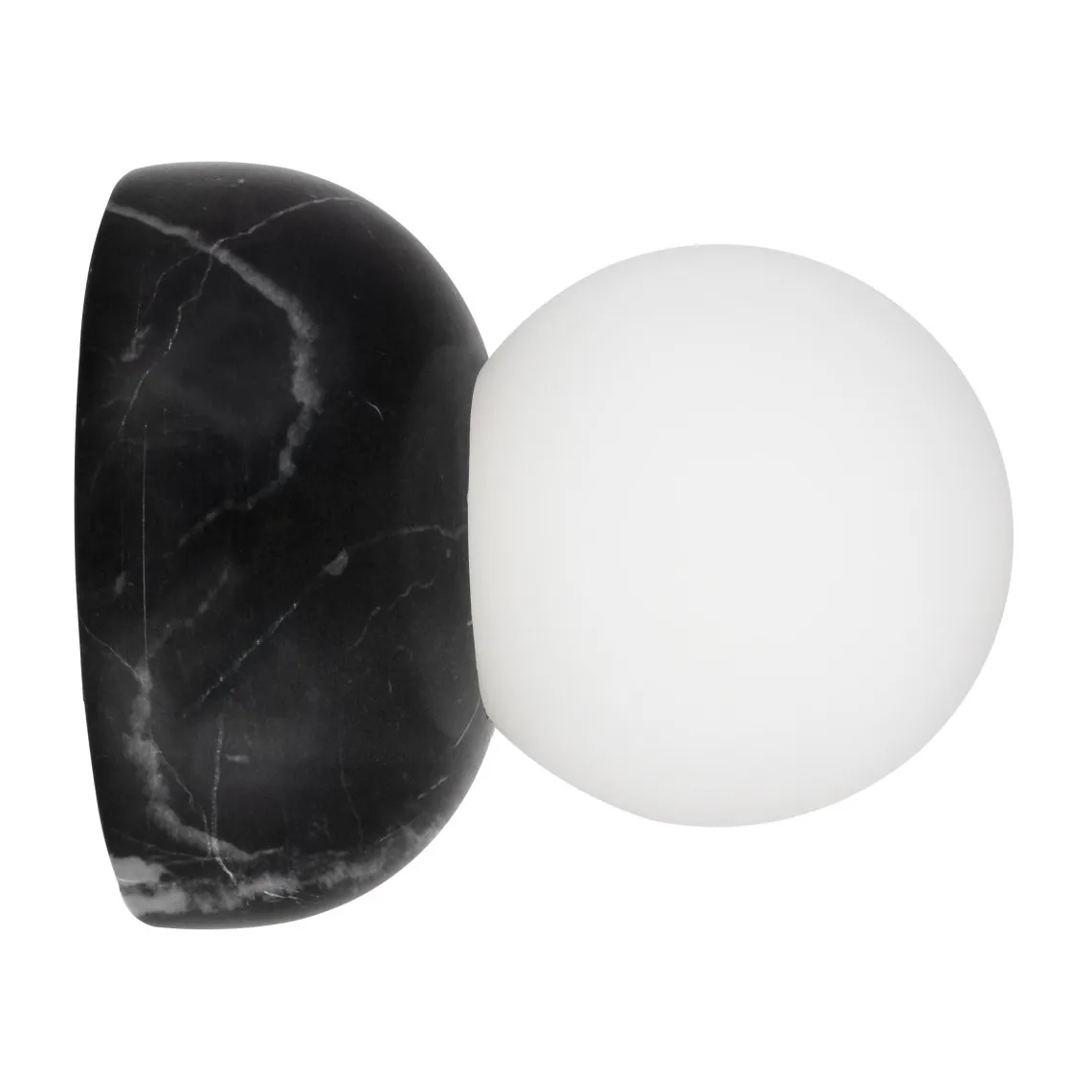 Torrano vägglampa/plafond 13 cm, Svart Globen Lighting