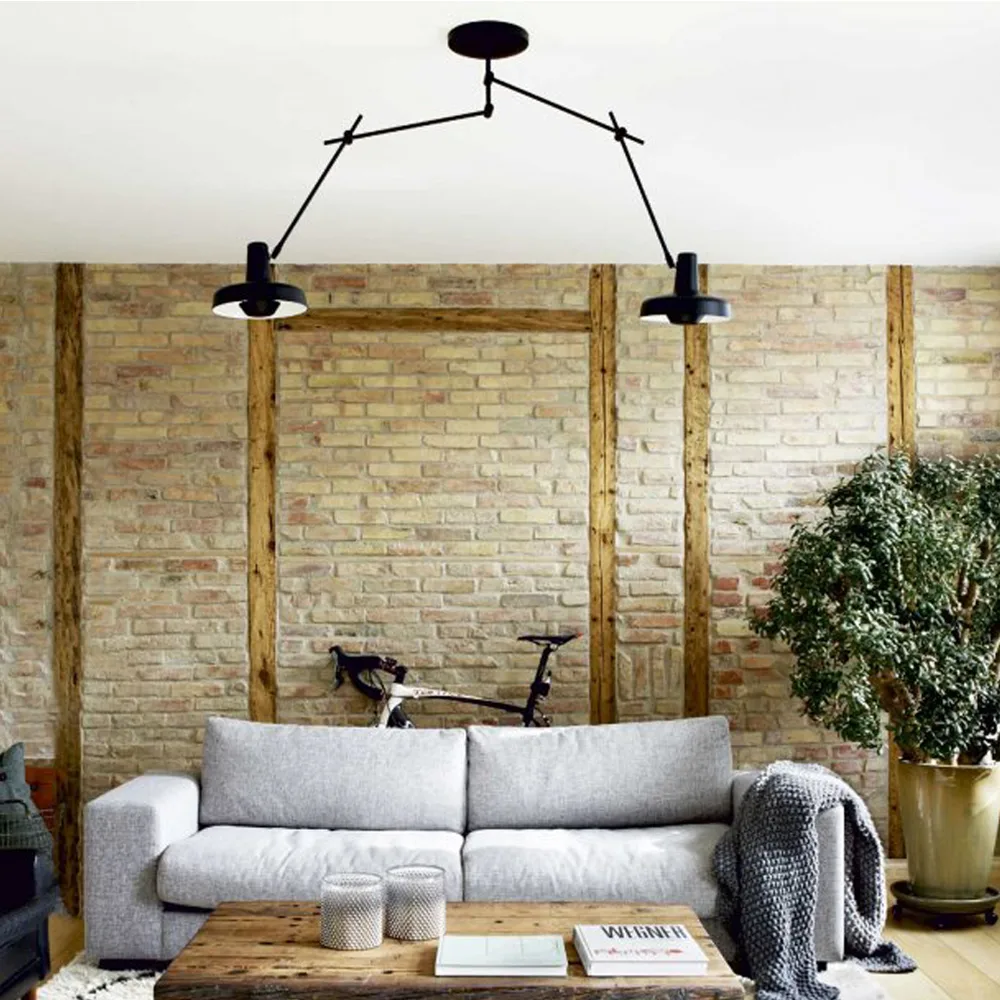 Arigato taklampa, black, double Grupa