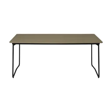 B31 matbord - 170x92 cm, Ljusgrön ek-svart - Grythyttan Stålmöbler