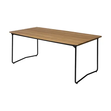 B31 matbord - 170x92 cm, Oljad ek-svart - Grythyttan Stålmöbler