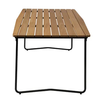 B31 matbord - 170x92 cm, Oljad ek-svart - Grythyttan Stålmöbler