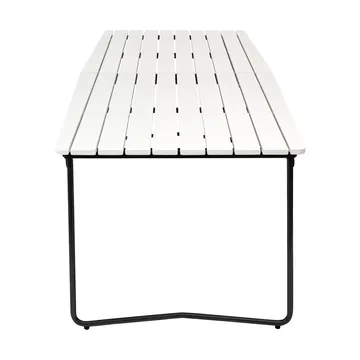 B31 matbord - 230x92 cm, Vitlackerad ek-svart - Grythyttan Stålmöbler