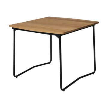 B31 matbord - 92x84 cm, Oljad ek-svart - Grythyttan Stålmöbler