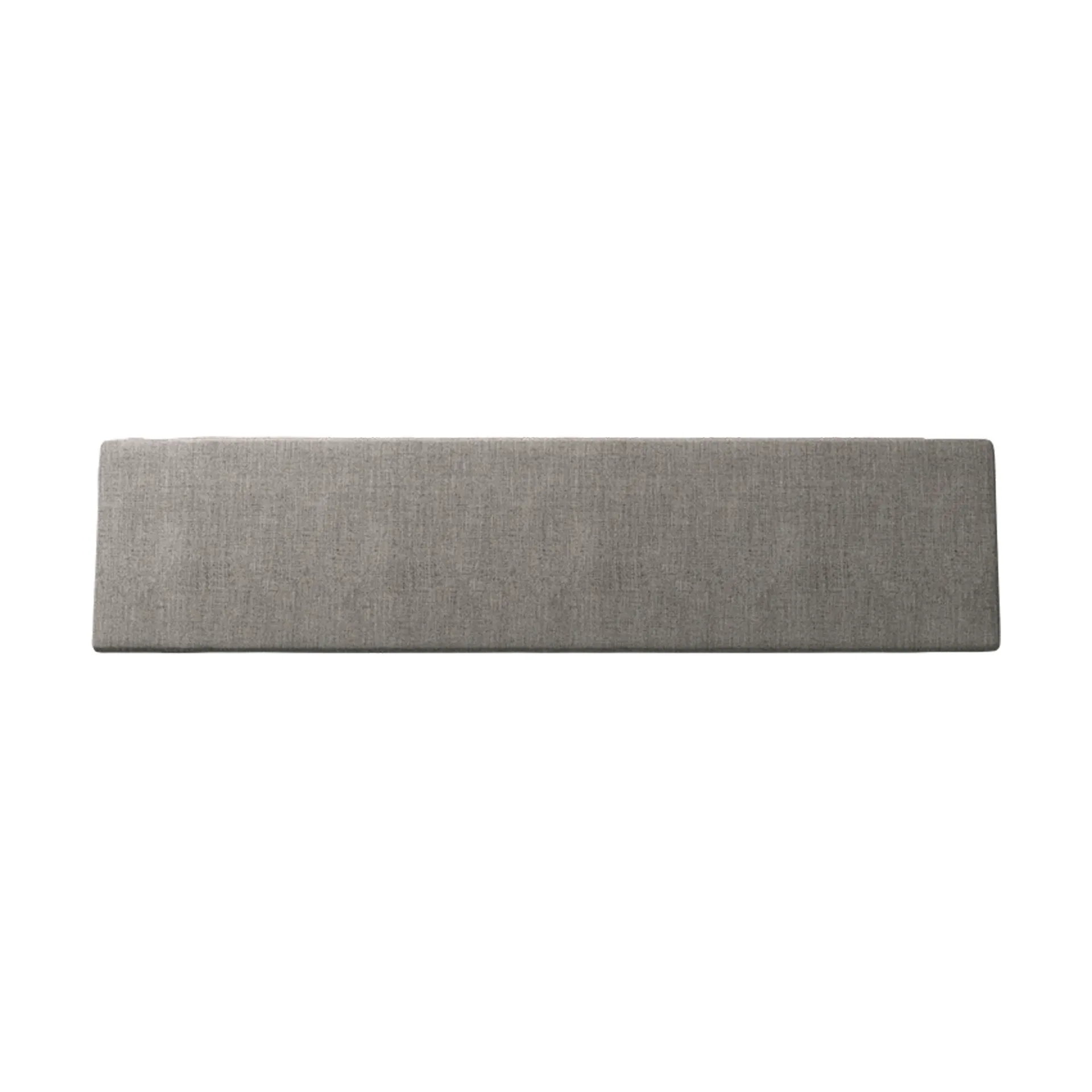 Bänk 9 sittdyna, Black melange, 170x40 cm Grythyttan Stålmöbler